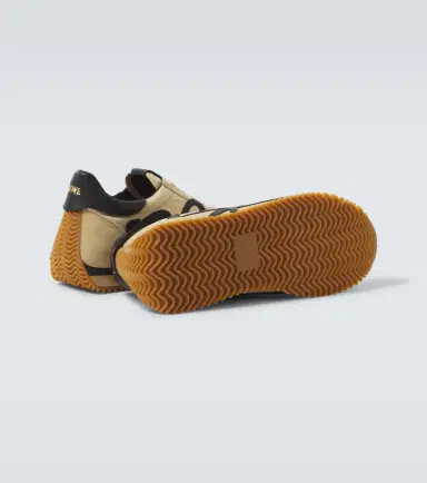 Loewe Ballet Runner 2.0 suede-trimmed sneakers | Thumbnail 4