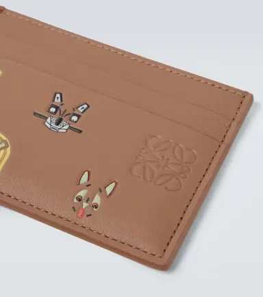 Loewe x Louis Wain printed leather cardholder | Thumbnail 3 Loewe x Louis Wain printed leather cardholder | Thumbnail 3