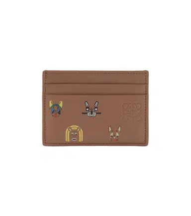 Loewe x Louis Wain printed leather cardholder | Thumbnail 1 Loewe x Louis Wain printed leather cardholder | Thumbnail 1