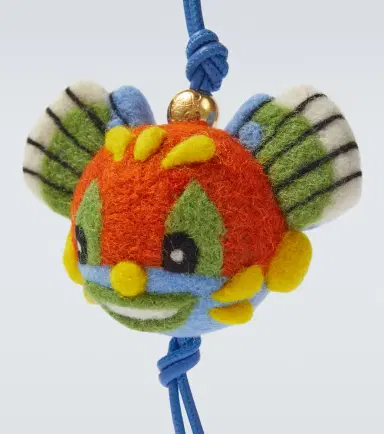 Loewe x Louis Wain Knight Cat wool bag charm | Thumbnail 2 Loewe x Louis Wain Knight Cat wool bag charm | Thumbnail 2