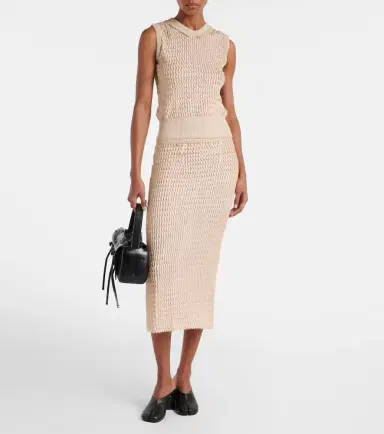 Maison Margiela Knitted midi skirt | Thumbnail 2