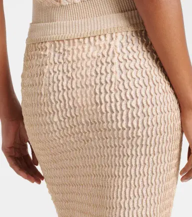 Maison Margiela Knitted midi skirt | Thumbnail 3