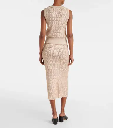 Maison Margiela Knitted midi skirt | Thumbnail 6