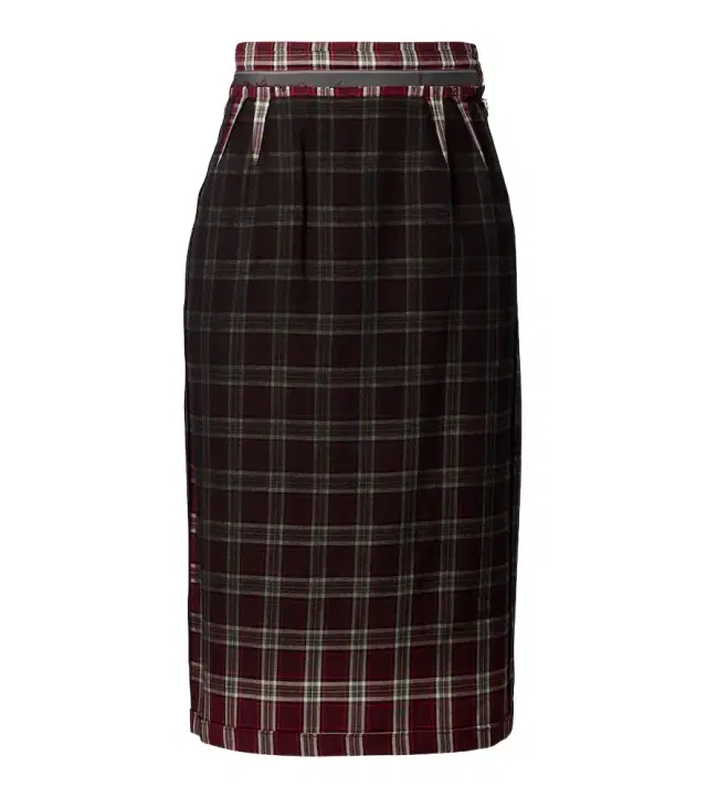 Maison Margiela Checked pencil skirt