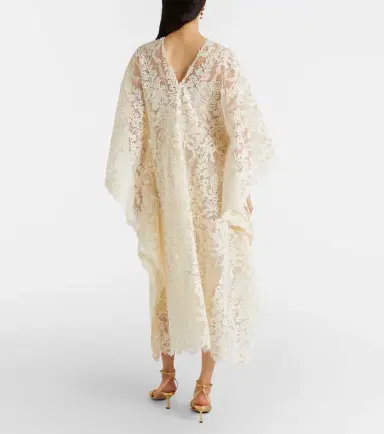 Oscar de la Renta Guipure lace kaftan | Thumbnail 4