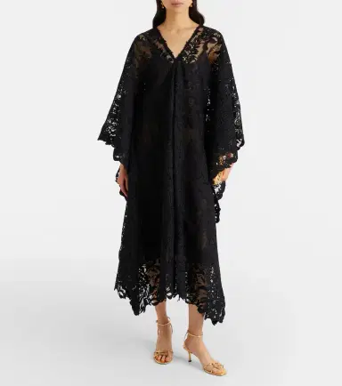Oscar de la Renta Guipure lace kaftan | Thumbnail 3