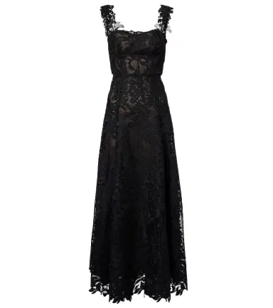 Oscar de la Renta Guipure lace bustier gown | Thumbnail 1