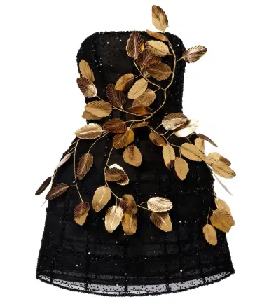 Oscar de la Renta Embellished sequined cocktail dress | Thumbnail 1 Oscar de la Renta Embellished sequined cocktail dress | Thumbnail 1