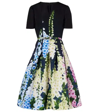 Oscar de la Renta Floral midi dress | Thumbnail 1