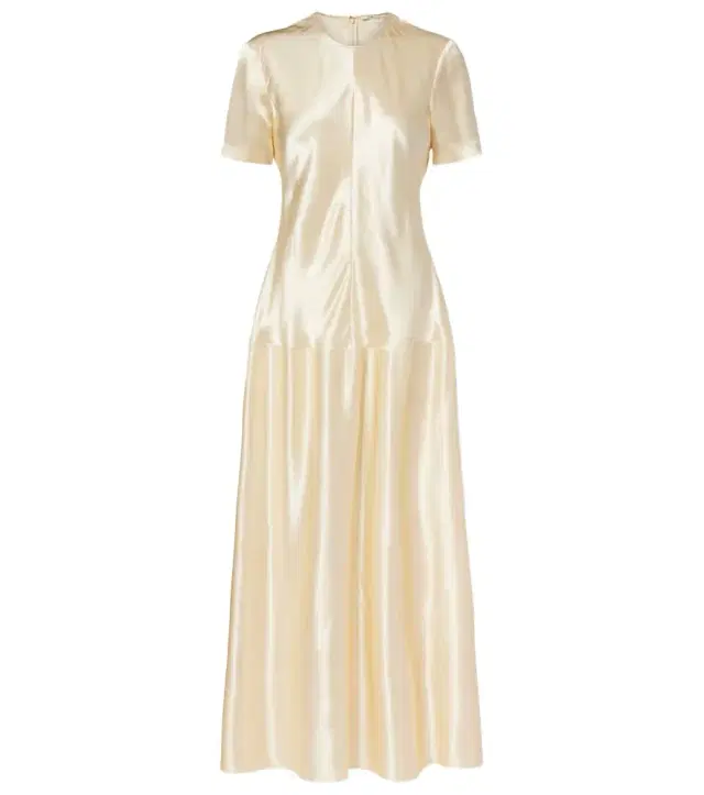 Clodia satin maxi dress