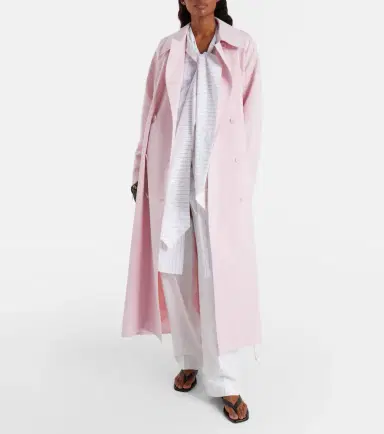 Fforme Leonie cotton-blend trench coat | Thumbnail 3 Fforme Leonie cotton-blend trench coat | Thumbnail 3