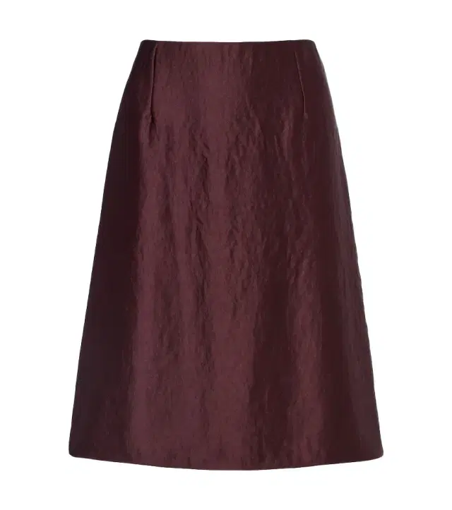Vince Satin midi skirt
