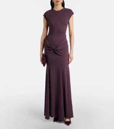 Tove Ames gathered jersey maxi dress | Thumbnail 2