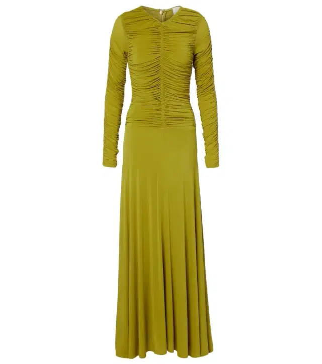 Eira gathered maxi dress