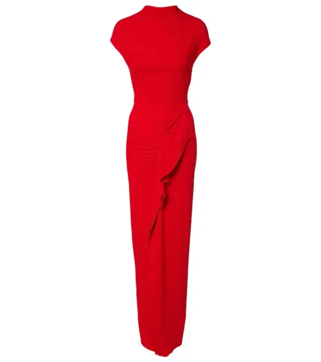 Beth ruffled maxi dress