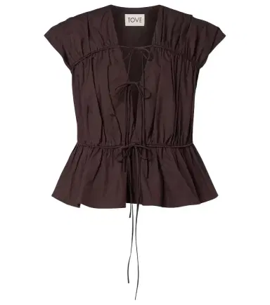 Tove Thea cotton top | Thumbnail 1