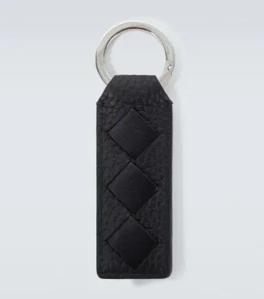 Bottega Veneta Intrecciato leather keychain | Thumbnail 2 Bottega Veneta Intrecciato leather keychain | Thumbnail 2