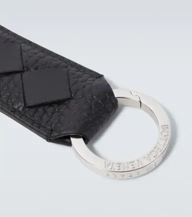 Bottega Veneta Intrecciato leather keychain | Thumbnail 3 Bottega Veneta Intrecciato leather keychain | Thumbnail 3