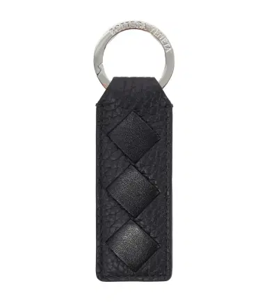 Bottega Veneta Intrecciato leather keychain | Thumbnail 1 Bottega Veneta Intrecciato leather keychain | Thumbnail 1
