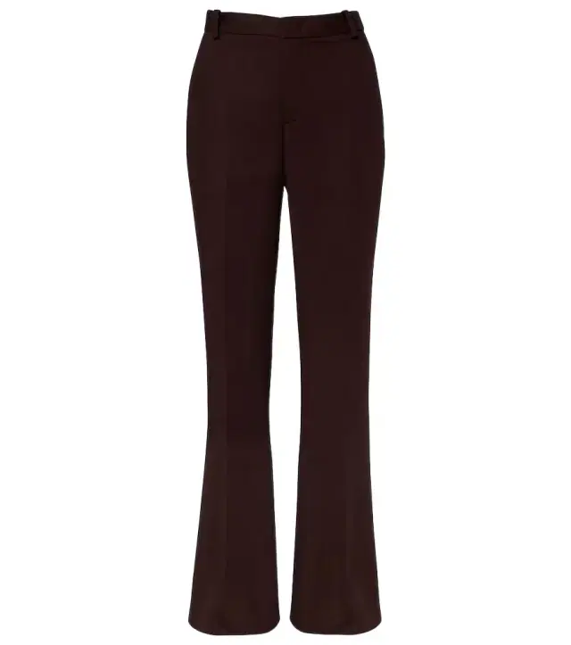 Vince Mid-rise flared pants