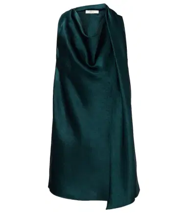 Vince Scarf-detail satin top | Thumbnail 1