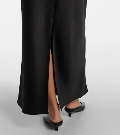 Vince Draped satin maxi dress | Thumbnail 5