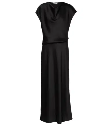 Vince Draped satin maxi dress | Thumbnail 1