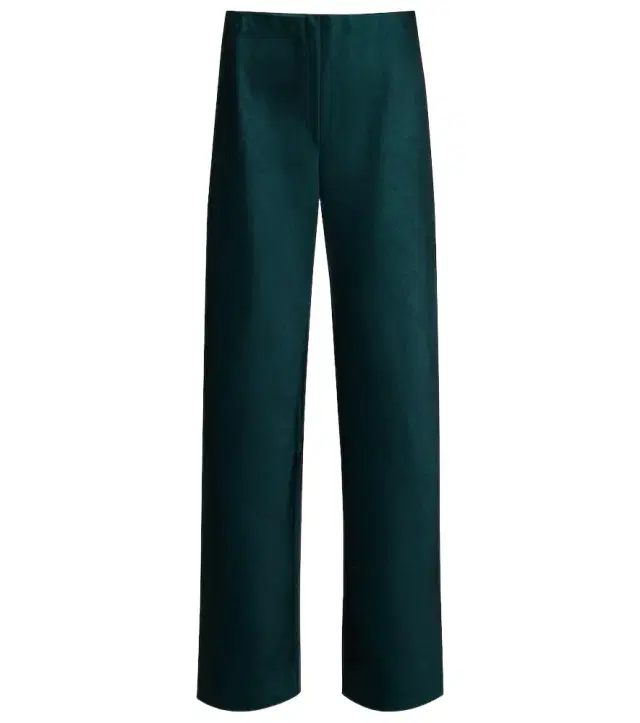 Vince High-rise satin wide-leg pants