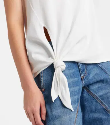 JW Anderson Cotton jersey tank top | Thumbnail 2