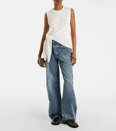 JW Anderson Cotton jersey tank top | Thumbnail 3