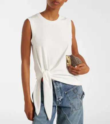JW Anderson Cotton jersey tank top | Thumbnail 6