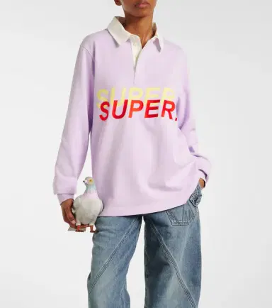 JW Anderson Printed cotton polo sweater | Thumbnail 5 JW Anderson Printed cotton polo sweater | Thumbnail 5