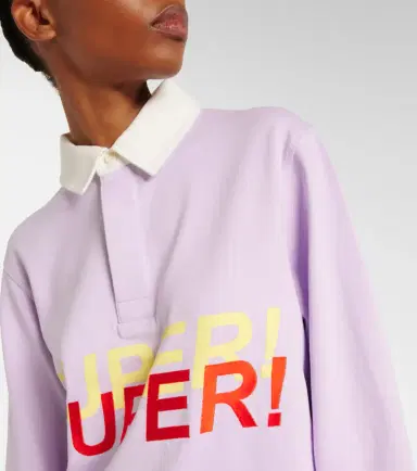 JW Anderson Printed cotton polo sweater | Thumbnail 6 JW Anderson Printed cotton polo sweater | Thumbnail 6