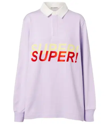 JW Anderson Printed cotton polo sweater | Thumbnail 1 JW Anderson Printed cotton polo sweater | Thumbnail 1