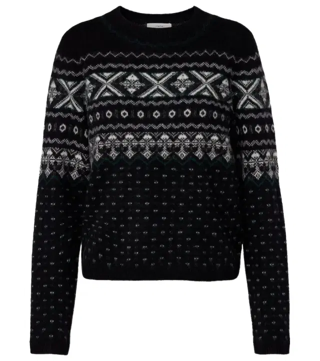 Vince Fair Isle cashmere sweater
