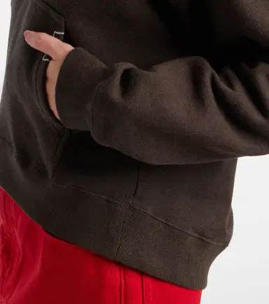 JW Anderson Cropped cotton hoodie | Thumbnail 3