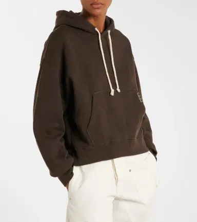 JW Anderson Cropped cotton hoodie | Thumbnail 4