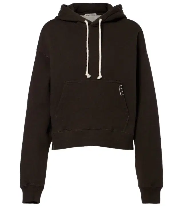JW Anderson Cropped cotton hoodie