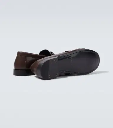 Saint Laurent Le Loafer Supple leather penny loafers | Thumbnail 3 Saint Laurent Le Loafer Supple leather penny loafers | Thumbnail 3