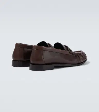 Saint Laurent Le Loafer Supple leather penny loafers | Thumbnail 5 Saint Laurent Le Loafer Supple leather penny loafers | Thumbnail 5
