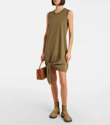 JW Anderson Cotton jersey minidress | Thumbnail 3