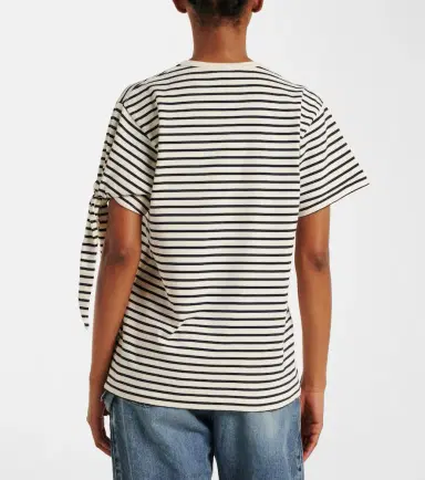 JW Anderson Striped cotton jersey T-shirt | Thumbnail 4