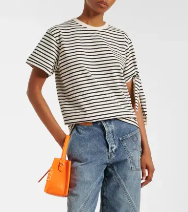 JW Anderson Striped cotton jersey T-shirt | Thumbnail 5