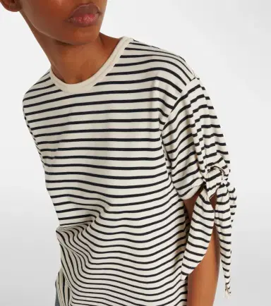 JW Anderson Striped cotton jersey T-shirt | Thumbnail 6
