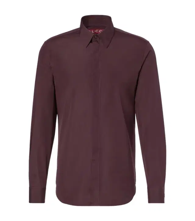 Cotton poplin shirt