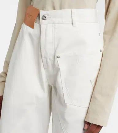 JW Anderson Embroidered straight jeans | Thumbnail 3