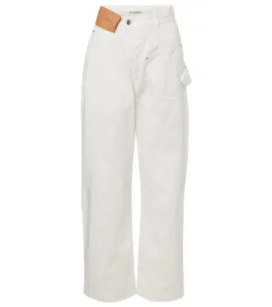 JW Anderson Embroidered straight jeans | Thumbnail 1