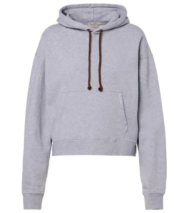 JW Anderson Cropped cotton hoodie
