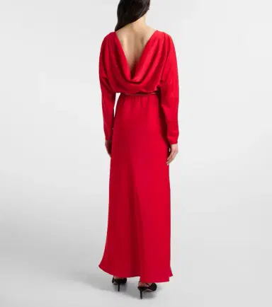 Max Mara Draped satin gown | Thumbnail 5