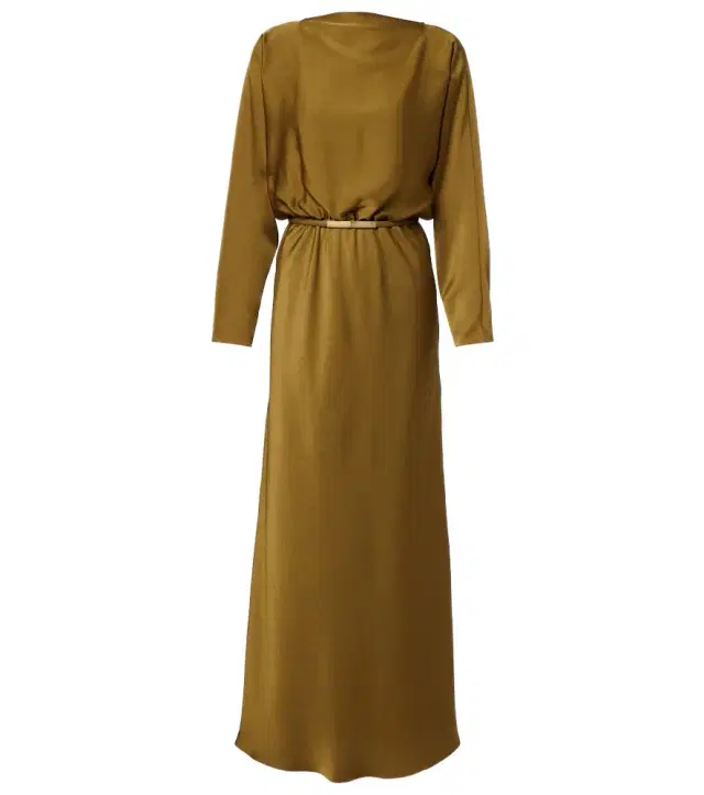 Max Mara Pentola satin cocktail dress